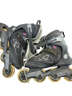 Used K2 ATHENA Senior Aggressive Skates Black Senior 8