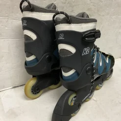 Used K2 CARBON Senior Rec Fitness Skates Royal Blue Senior 9
