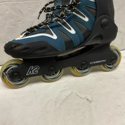 Used K2 CARBON Senior Rec Fitness Skates Royal Blue Senior 9