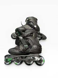 Used K2 FIT 80 BOA Senior Rec Fitness Skates Black Senior 8