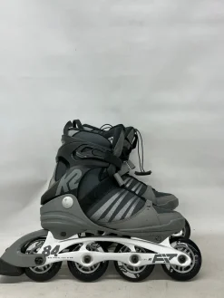 Used K2 F.I.T. 84 PRO Senior Rec Fitness Skates Grey Senior 9