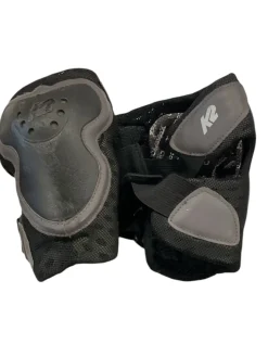Used K2 KEE PADS Adult Knee Guard Black SM