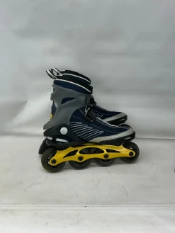 Used K2 MOTO Senior Rec Fitness Skates Navy Blue Senior 10.5