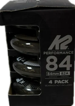 Used K2 PERFORMANCE Inline Wheels 84MM