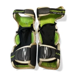 Used LEG GUARDS Lacrosse Shin Guards Black Youth