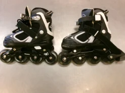 Used MAMMYGOL Racing Inline Skates Black Youth 11.0