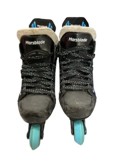 Used MARSBLADE SZ 3.5 Junior Aggressive Skates Black Junior 03.5