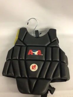 Used Martial Arts Chest Guard Black Youth