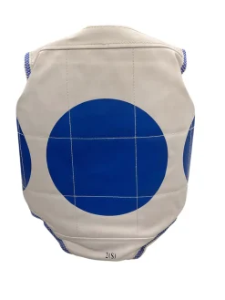 Used Martial Arts Chest Guard White SM