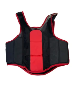 Used Martial Arts Chest Guard Black SM