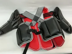 Used Martial Arts Chest Guard Black MD
