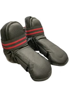 Used Martial Arts Foot Pads Black SM