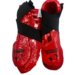 Used Martial Arts Foot Pads Red Junior