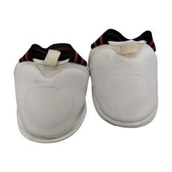 Used Martial Arts Foot Pads White YLG