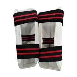 Used Martial Arts Forearm Pads White YLG