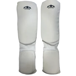 Used Martial Arts Forearm Pads White Junior