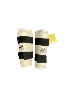 Used Martial Arts Forearm Pads White SM