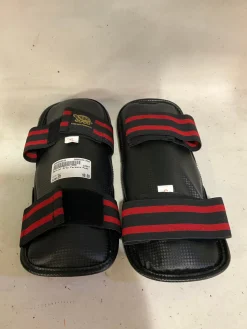Used Martial Arts Forearm Pads Red SM