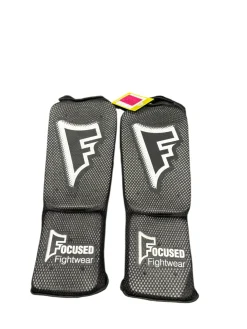 Used Martial Arts Forearm Pads Black SM