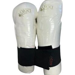 Used Martial Arts Hand Pads White Youth
