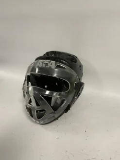 Used Martial Arts Head Gear Black SM