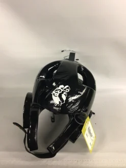 Used Martial Arts Head Gear Black LG