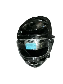 Used Martial Arts Head Gear Black