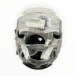 Used Martial Arts Head Gear White