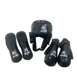 Used Martial Arts Head Gear Black