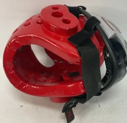 Used Martial Arts Head Gear Red
