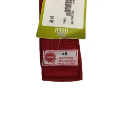 Used Martial Arts Red Belt