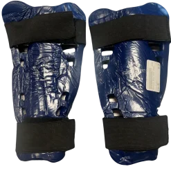 Used Martial Arts Shin Pads Black MD