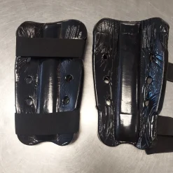 Used Martial Arts Shin Pads Black MD
