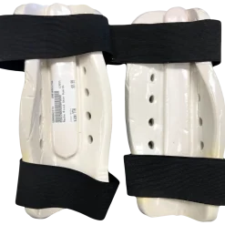 Used Martial Arts Shin Pads White Youth