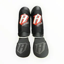 Used Martial Arts Shin Pads Black MD