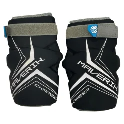 Used Maverik CHARGER Lacrosse Arm Pads/Guards Black LG