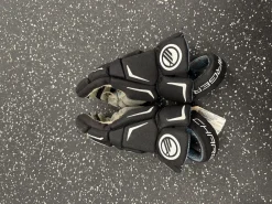 Used Maverik CHARGER Lacrosse Gloves Mens Black SM
