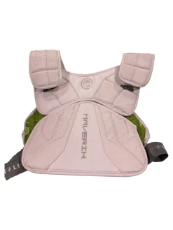 Used Maverik EKG Lacrosse Shoulder Pads White SM