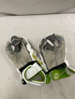 Used Maverik GLOVES Lacrosse Gloves Mens White 13"