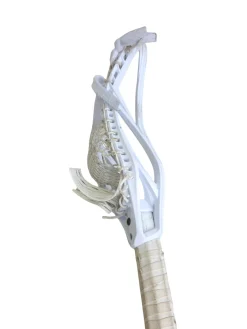 Used Maverik HYPERLITE SHAFT/WARRIOR HEAD Men Atk/Mid Complete Stick White