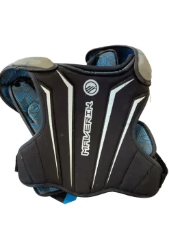 Used Maverik KARDIAC GUARD Lacrosse Rib Pads Black SM