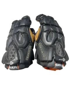 Used Maverik MAVERIK ROME GLOVES Lacrosse Gloves Mens Black And Orange 13"