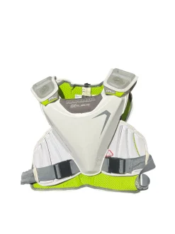 Used Maverik MAX Lacrosse Shoulder Pads White MD