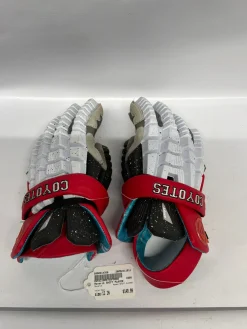 Used Maverik SHIFT PLAYER Lacrosse Gloves Mens Red 13"