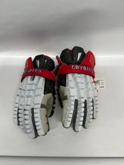 Used Maverik SHIFT PLAYER Lacrosse Gloves Mens Red 13