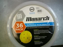 Used MONARCH PICKLEBALL BUCKET Pickleball Balls