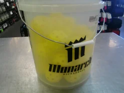 Used MONARCH PICKLEBALL BUCKET Pickleball Balls