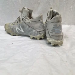 Used New Balance FREEZE LAX Cleats Mens White Senior 8.5