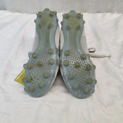 Used New Balance FREEZE LAX Cleats Mens White Senior 8.5