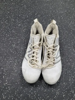 Used New Balance LAX Cleats Mens White Senior 9
